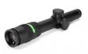 Trijicon AccuPoint 1-4x 24mm Green Triangle Post Reticle Rifle Scope - TR24G