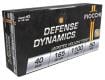 Main product image for Fiocchi Pistol Shooting Dynamics Hollow Point 40 S&W Ammo 165gr  50 Round Box