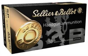 SELLIER & BELLOT 44 Remington Magnum Soft Point 240gr 50rd box - SB44A
