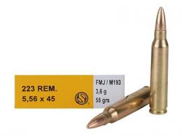 SELLIER & BELLOT 223 Remington/5.56 Nato Full Metal - V330282U