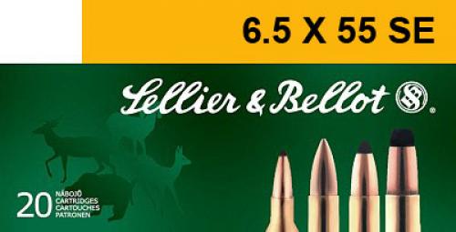 SELLIER & BELLOT 6.5mmX55mm Soft Point 131 GR 2602 f - V330502U
