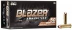 Main product image for CCI Blazer Brass 357 Remington Mag Ammo  Jacketed Hollow Point 50rd box