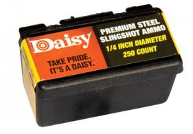 Daisy Slingshot Ammo Black .25 250pk - 8114