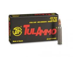 TULAMMO 223 Remington/5.56 Nato Full Metal Jacket 55gr 500 Rnds - TA223551