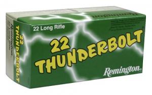 Main product image for Remington Thunderbolt 22LR Ammo  40gr  Round Nose 50rd box