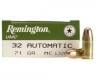 Main product image for Remington UMC  .32 ACP  71 Grain Metal Case 50rd box