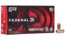 Main product image for Federal American Eagle Full Metal Jacket 40 S&W Ammo 165 gr 50 Round Box