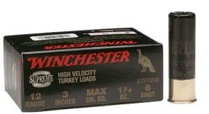 Winchester Double X High Velocity Turkey Lead Shot 10 Gauge Ammo 4 Shot 10 Round Box