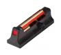 Hi-Viz OverMolded Front for Ruger LCR/LCRx Centerfire Red Fiber Optic Handgun Sight - RG2010R