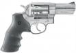 Ruger GP100 357 Magnum 3" Stainless, Hogue Grip, 6 Shot Revolver - 1715