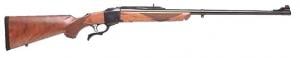 Ruger 375 Ruger Single Round Rifle w/Blue Barrel & Walnut Sto - RUG 1330