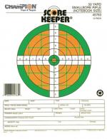 Fluorescent Score Keeper Targets 50 Yard Small Bore Rifle 12 Per - 45763