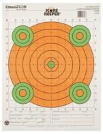 Scorekeeper Sight-In Targets Orange With Green Bulleyes 100 Yard - 45796
