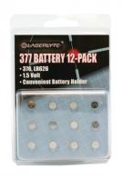 Twelve Pack of 377 Replacement Batteries for Rear Sight Laser RL - BAT-377