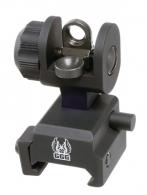 Re-Designed Spring Actuated A2 Back Up Iron Sight (BUIS) Black - GGG-1005SA