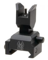Spring Actuated Flip Up Front Sight For Tactical Forearms Black - GGG-1393