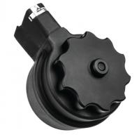 FAL .308 High Cap Drum Magazine for Metric FAL Type Rifles Black Oxide Steel and Aluminum 50 Round - X-FAL