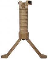 Grip Pod Law Enforcement with Cam Lever Attachment 5.75 Inches Closed/8.25 Inches Deployed Flat Dark Earth - GPS-LET-CL
