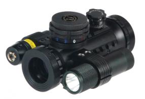 Stealth Tactical Illuminated Sight with Flash Light and Laser Matte Black Finish - STSRGBD20LL