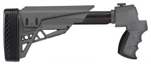 ATI Strikeforce Universal Side Folding 12 Gauge Shotgun Stock TacLite Stock/Recoil Reducing Grip/Buttpad Matte Destroyer Gray - B.1.40.1135