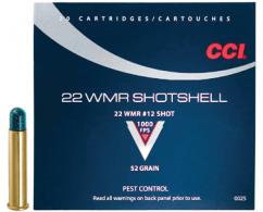 CCI AMMO .22 MAG  SHOTSHELL 20PK 2000/CASE (100) - 25