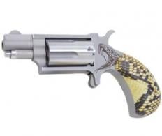 North American Arms Mini Anti-Venom Snakeskin Grip 22 Magnum / 22 WMR Revolver - 22MSGSTSG