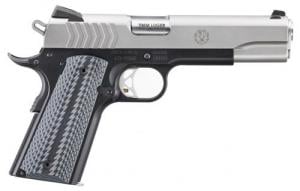 Ruger SR1911 Lightweight 9mm, 5" Two-Tone, G10 Grips, 9+1 - 06794