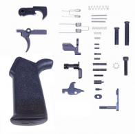 GunTec AR .308 Complete Lower Parts Kit With Ergonomic Pistol Grip - LPK-GRIP-308