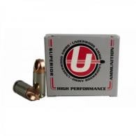 Underwood Xtreme Defender Monolithic Hollow Point 9mm+P Ammo 90 gr 20 Round Box - 816