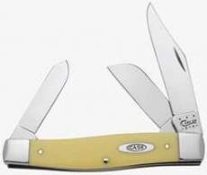 Case Cutlery Case Knife Yellow Handle Large - 00203