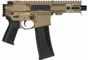 CMMG Inc. Banshee MK4 Coyote Tan 22 Long Rifle Pistol - 22A5BD2-CT