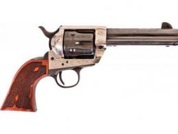 Cimarron Frontier .357 Mag FS 4.75" Engraved Silver - PP400LSFW