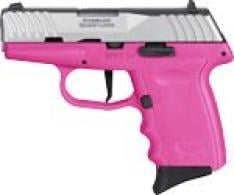 SCCY DVG-1 RD Pink/Stainless 9mm Pistol - DVG1TTPK
