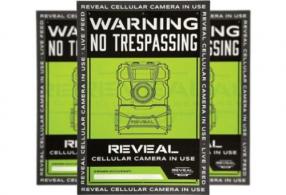 Tactacam Reveal No Trespassing Sign 3pk - S3