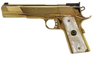 Iver Johnson Eagle XL Ported 24K Gold Plated 45ACP - GIJ40