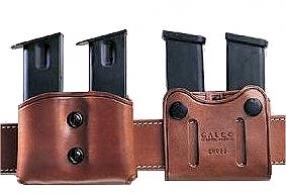 Galco Black Double Magazine Case Fits Belts 1"-1 3/4" Wide - DMC22B