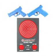 LaserLyte Score Tyme Trainer Target Versus Kit with 2 Pistols and Point of Impact Display - TLB-LVS