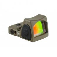 Trijicon RMR Type 2 6.5 MOA Adjustable LED Flat Dark Earth Red Dot Sight - RM07-C-700717