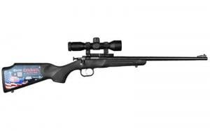 Crickett Package with Scope Black Youth 22 Long Rifle Bolt Action Rifle - KSA2240PKG