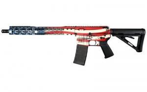Black Rain Ordnance Spec Plus Patriot American Flag 223 Remington/5.56 NATO AR15 Semi Auto Rifle - BROPATAMERICA