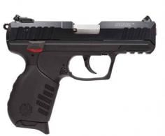 Ruger SR22 Pistol .22 LR 3.5" Black, 10+1, California Approved - 03657