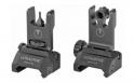 Ultradyne USA, C2 Folding Front and Rear Sight Combo - Blade, Black - UD11121