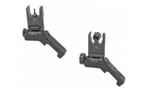 Ultradyne USA, C2 Folding Front and Rear Offset Sight Combo, Black - UD11122