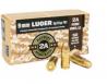 Main product image for PATRIOT SPORTS 9MM AMMO 124GR FMJ 50RD BOX