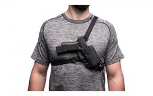 BlackPoint Tactical Outback Chest Holster, Fits 5" 1911, Kydex  Black, Right Hand - 105836