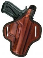 Brown Beretta 92FS Thumb Break Leather Right Hand OWB Belt Holster - GUN-BHX-4-CBR-R-BERETTA