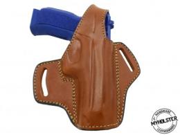 Brown BUL Cherokee 9mm Full Size OWB Thumb Break Leather Right Hand Belt Holster - 2MYH105LP