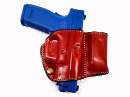 Brown Belt Holster with Mag Pouch Leather Holster for S&W M&P 45 4.5" , MyHolster - 42862548254876