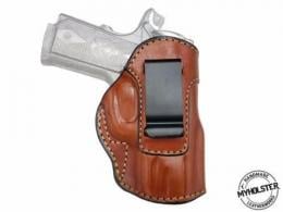 Brown / Right Springfield EMP 1911 9mm 3" Leather IWB Inside the Waistband holster - 7MYH106LP_BR_RI