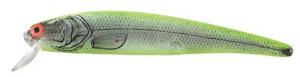 Bomber Long A Minnow Silver/Chartreuse/Chartreuse - B15A-XSICH